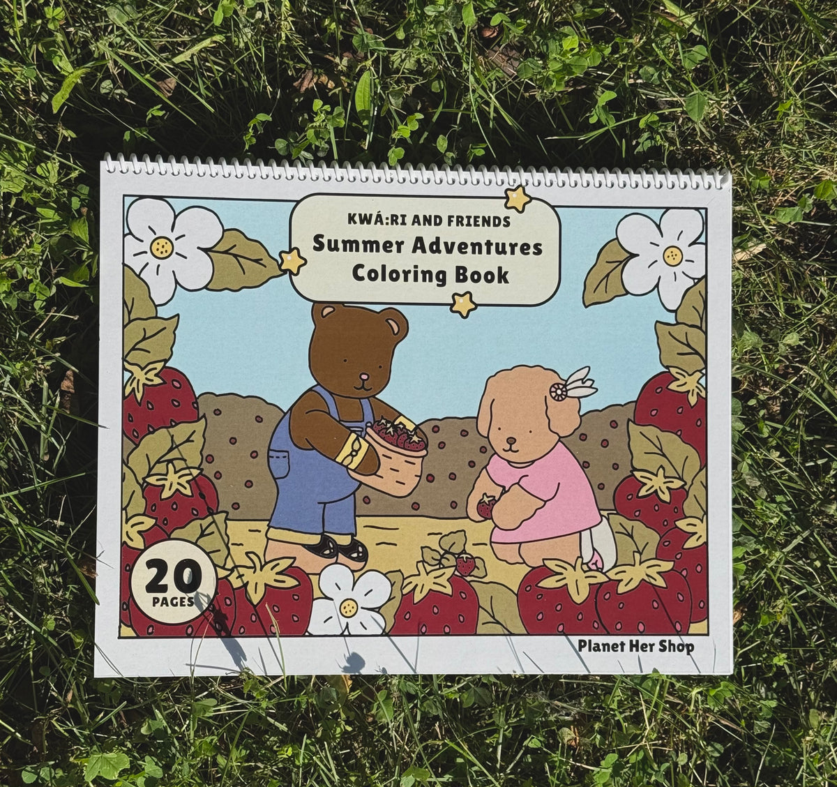 Summer Adventures Coloring Book