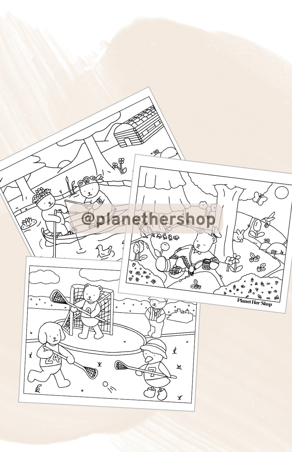 Kwa:ri and Friends Coloring Book