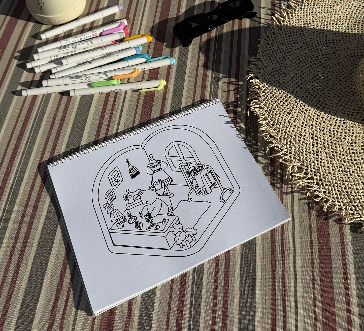 Kwa:ri and Friends Coloring Book